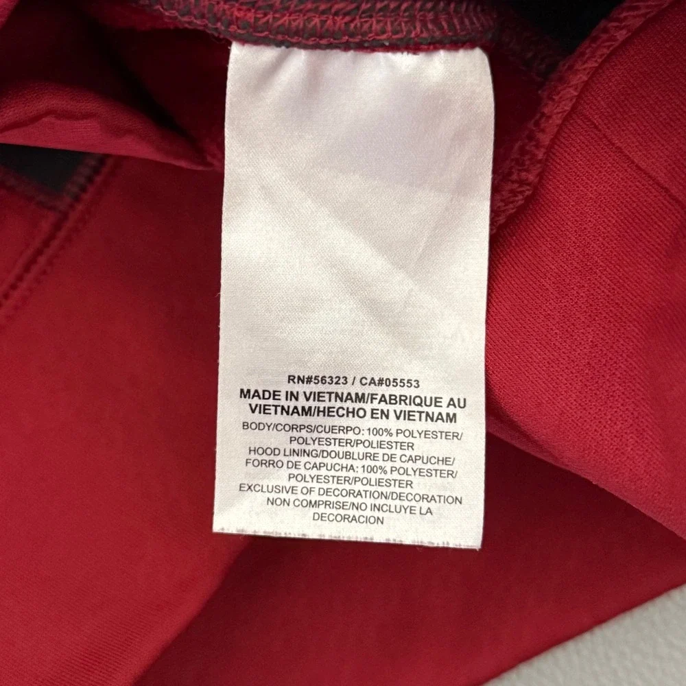 Nike Stanford Cardinal Hoodie Mens Red Gray M‎ Therma-Fit Pullover